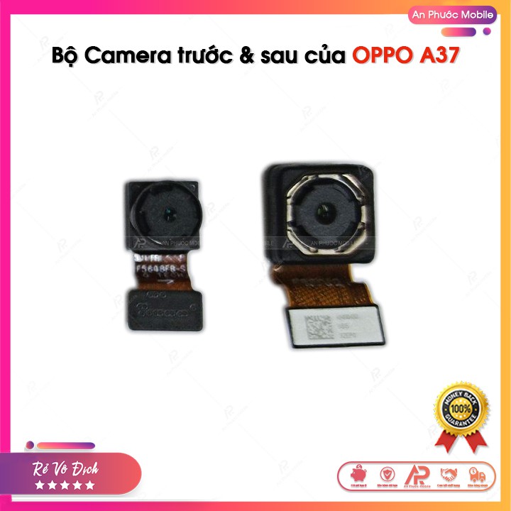 Camera điện thoại OPPO A37 - Bộ 2 Cam trước và cam sau của OPPO A37