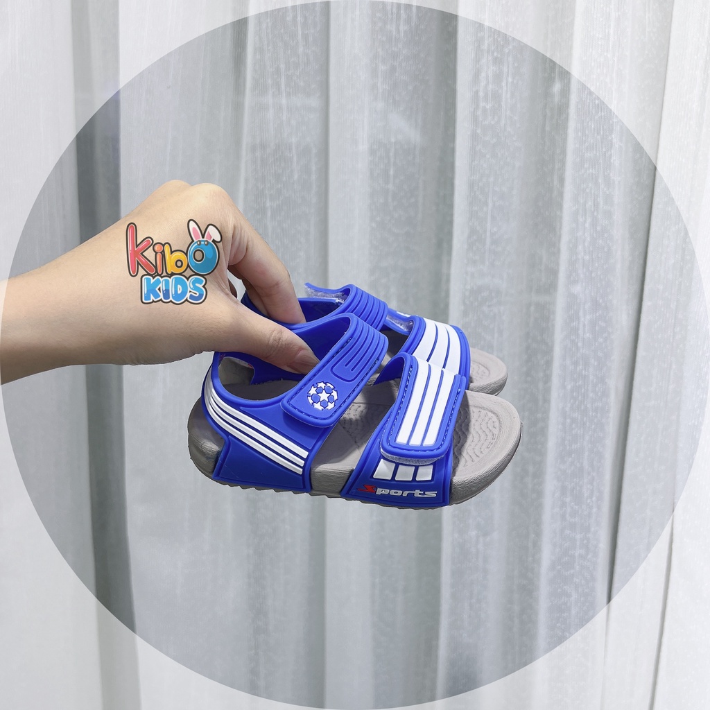 ￼Sandal nhựa dẻo -  Sandal cho bé trai bé gái 1-3 tuổi chống trượt mã mới SA417