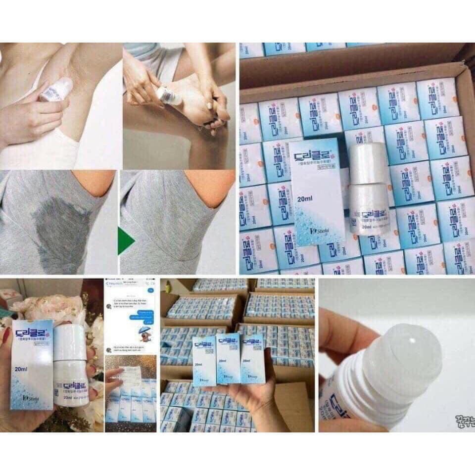 Lăn Nách Khử Mùi hôi nách hôi chân  nam nữ STIEFEL Hàn Quốc Ngăn Tiết Mồ Hôi và Khử Mùi Hiệu Quả