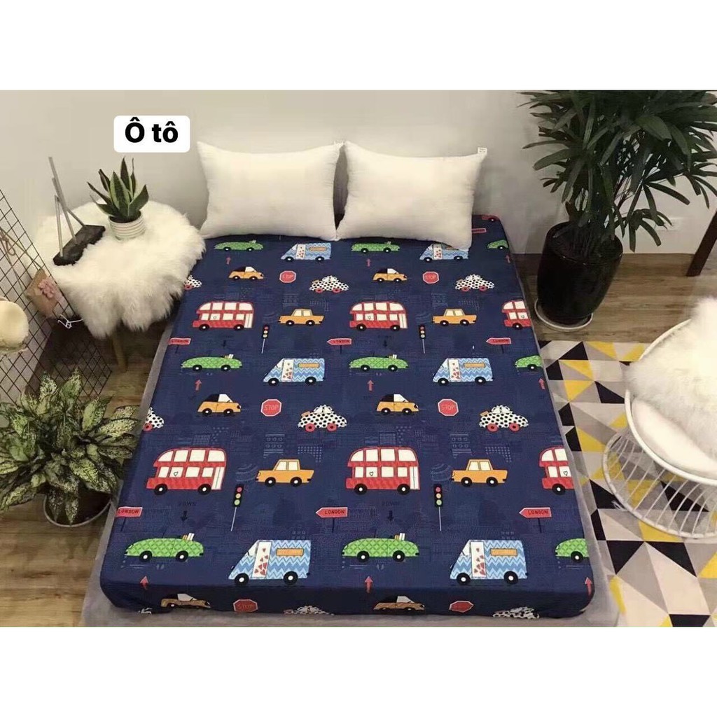 [Mã LIFE20KALL giảm 10% đơn 50K] [Xả kho] Ga chun chống thấm cotton m2/m6/m8/2m2 Siêu chống thấm (Zingzingmart)