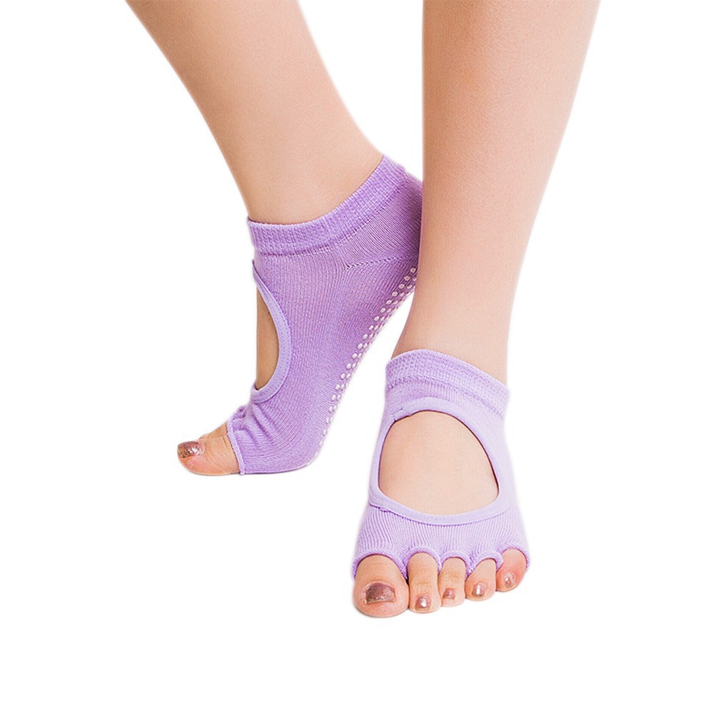 Tất xỏ ngón chống trượt thoáng mát cho nữ