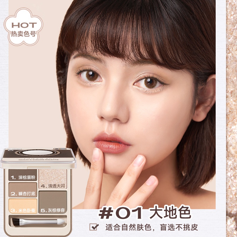 Bảng Phấn Mắt Judydoll Judydoll Sửa Chữa Lông Mày Độ Bóng Cao