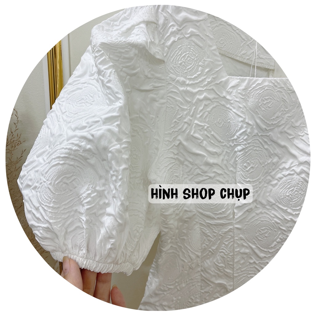 Đầm Váy xòe chất Vân Hoa nổi dáng midi đi dự tiệc, đi biển , đi làm - Đồ đôi, thời trang nam nữ Forever Couple Store