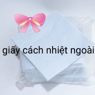Giấy cách nhiệt hổ trợ uốn setting