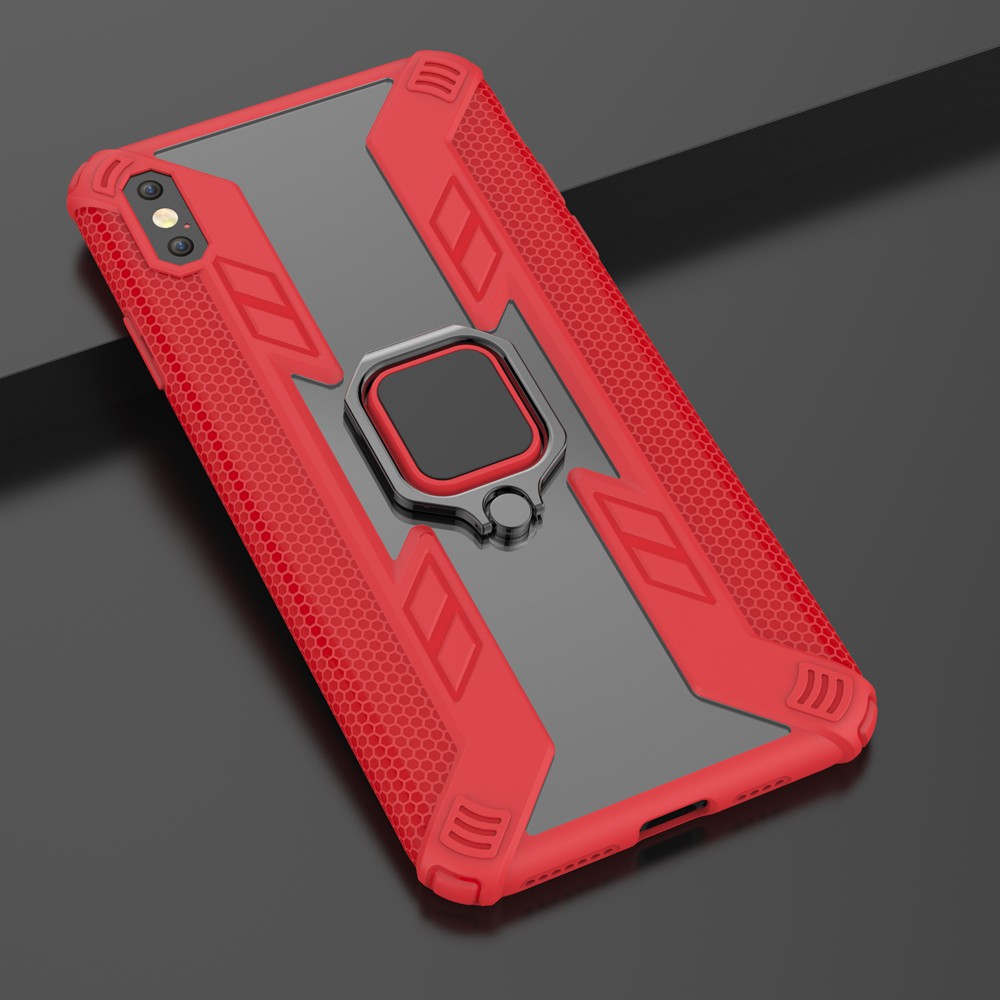 Ốp lưng iPhone XS Max iRON MAN IRING TRONG SUỐT Nhựa PC cứng viền dẻo chống sốc