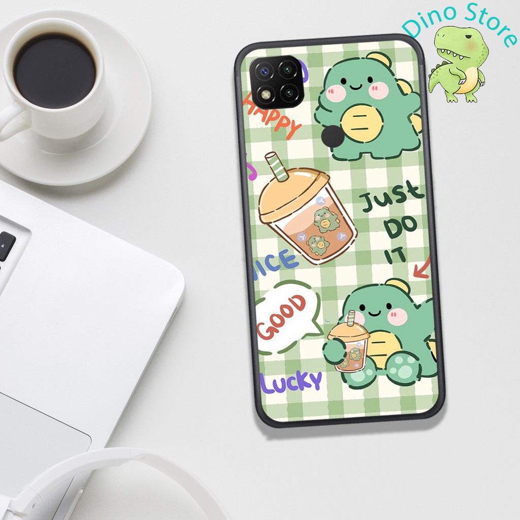 ỐP LƯNG XIAOMI REMID 9C  ,  IN HÌNH KHỦNG LONG NGỘ NGHĨNH VÀ CUTE