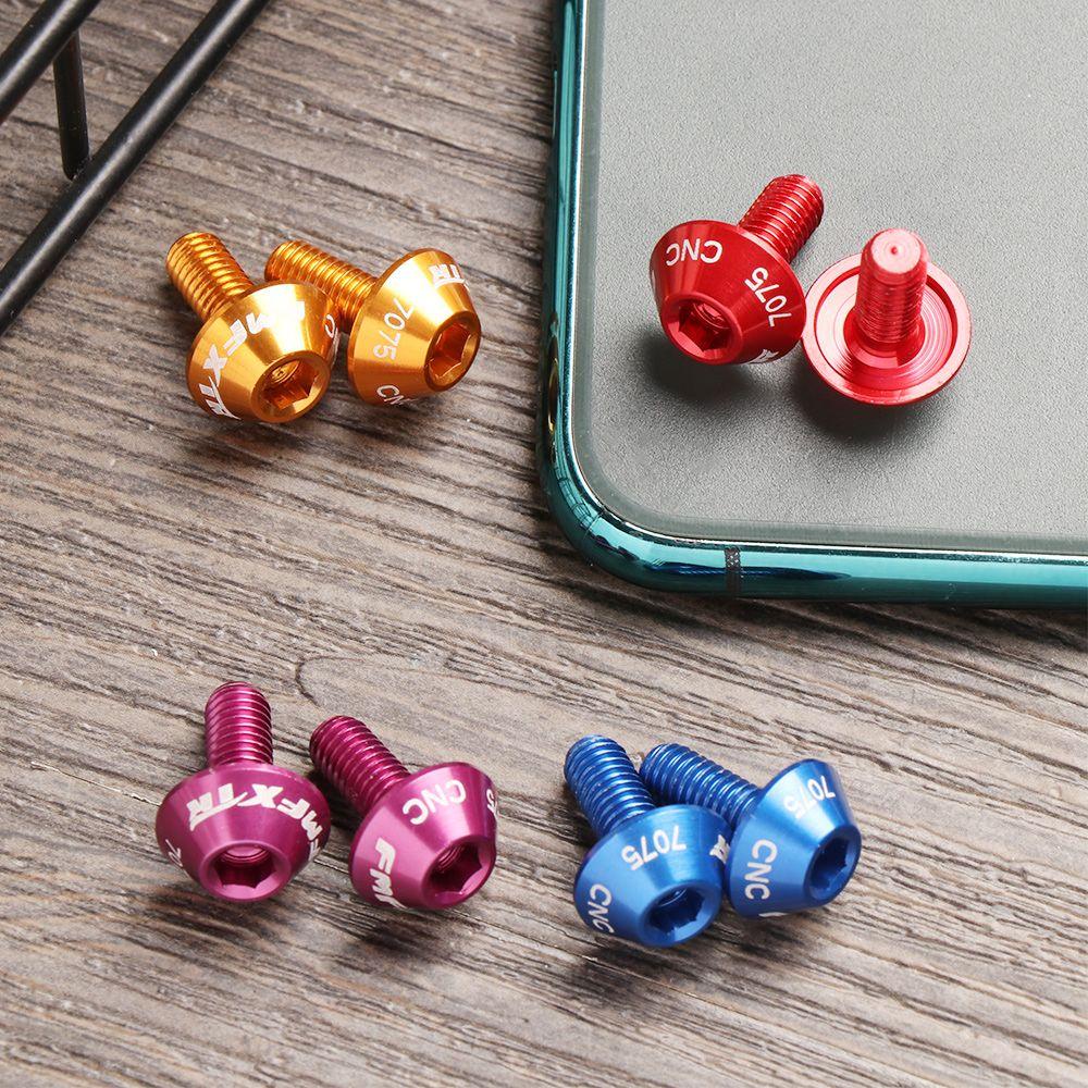 LET Set 2 Ốc Vít Inox Gắn Bình Nước Nhiều Màu Cho Xe Đạp Leo Núi