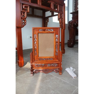 Khung ảnh kép gỗ hương thờ gia tiên 20x30 cm