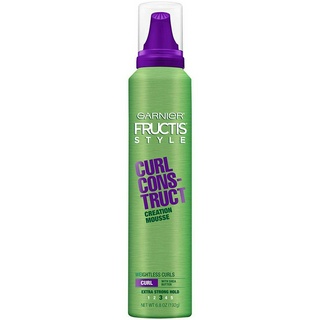 Mousse Garnier tạo kiểu và giữ nếp tóc 192g Mousse Curl Construct