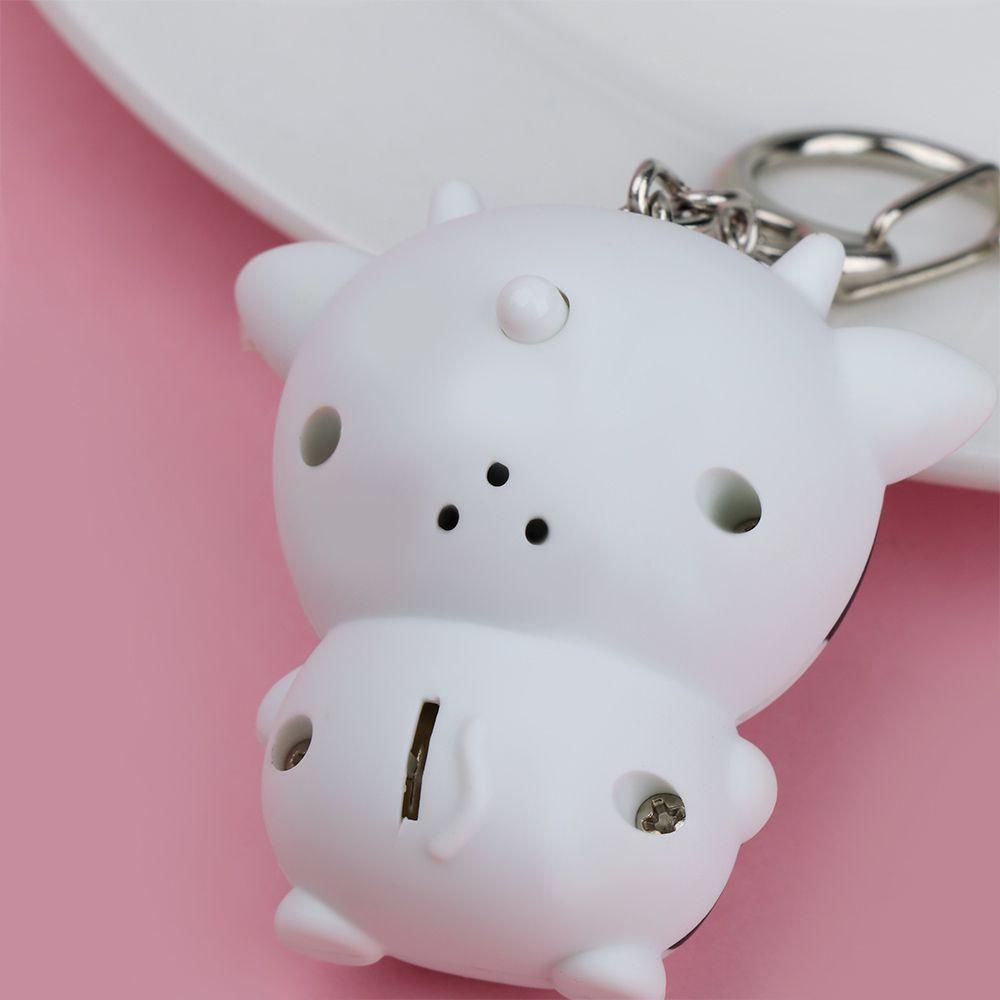 Móc Khóa Bò Sữa Có Đèn LED