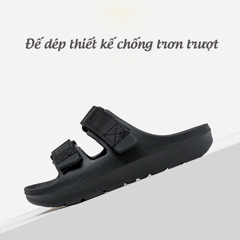 Dép quai ngang cho bé Cheerful Mario QL-9908, dép quai dán bé trai bé gái chống trơn trượt chính hãng