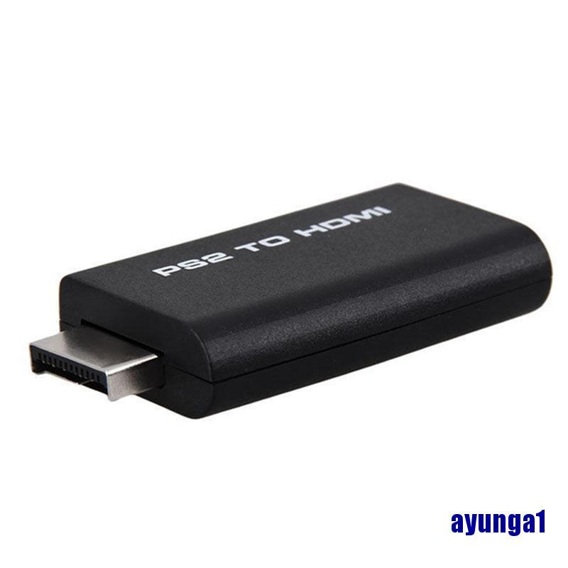 (ayunga1) HDV-G300 PS2 To HDMI 480i/480p/576i Audio Video Converter Adapter For PSX PS4