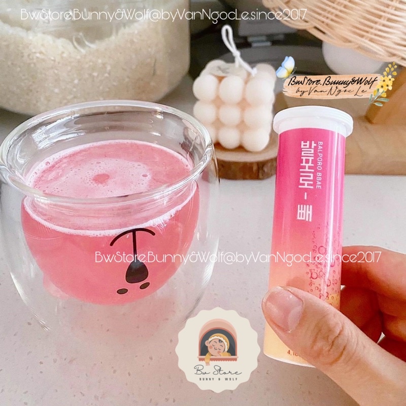 Viên Sủi Giảm Cân BALRPORO BBAE số 1 Hàn Quốc [ Mẫu Mới - BW Store ]