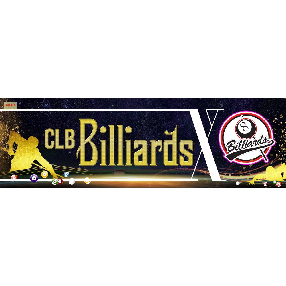Tranh dán tường Club bida, Billiards, Bi-a Mẫu Hot Nhất