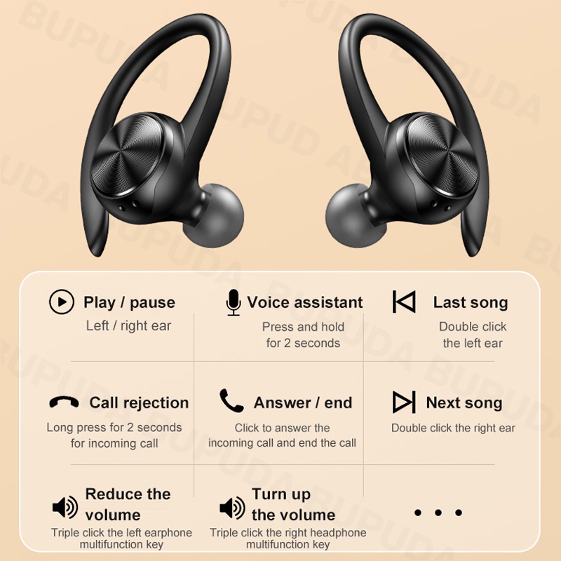 Bộ Tai Nghe Không Dây Bluetooth Không Dây Mini Âm Thanh HiFi Chống Nước J92