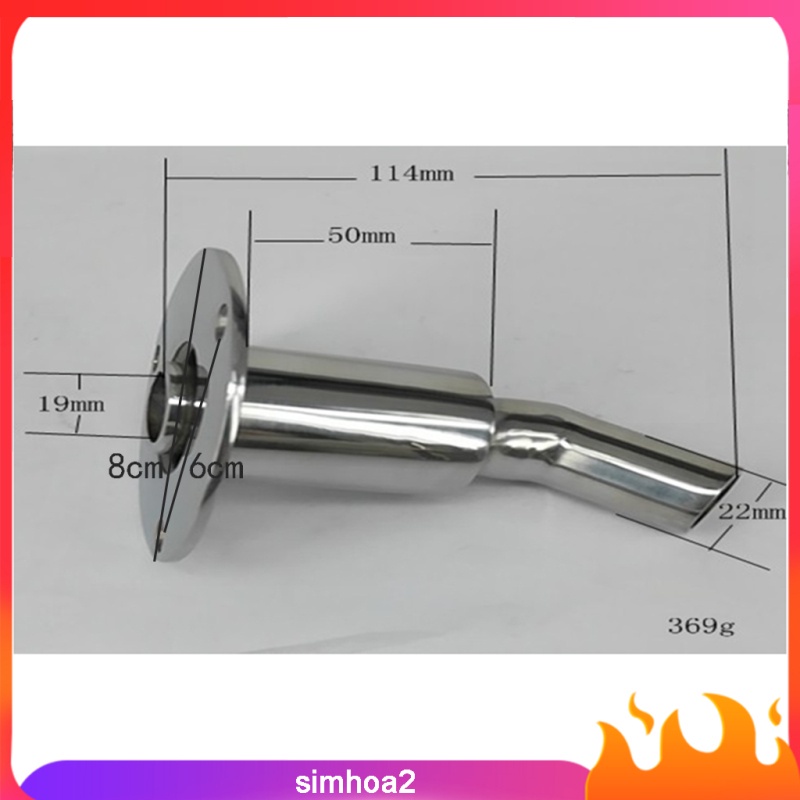 Bộ 2 Ổ Cắm Ống Nước 90 Độ Bằng Thép Không Gỉ Cho Tàu Thuyền | BigBuy360 - bigbuy360.vn