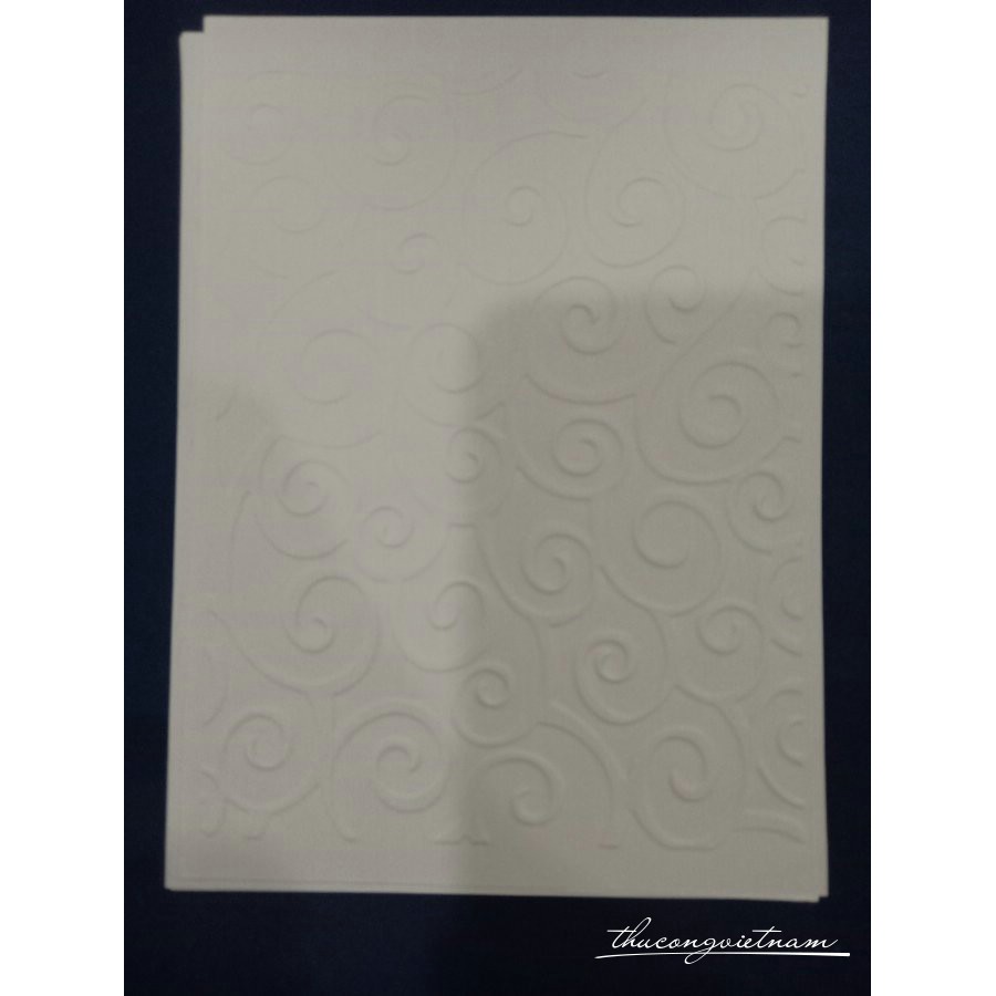 Set Giấy gân dập nổi 10 tờ | BigBuy360 - bigbuy360.vn