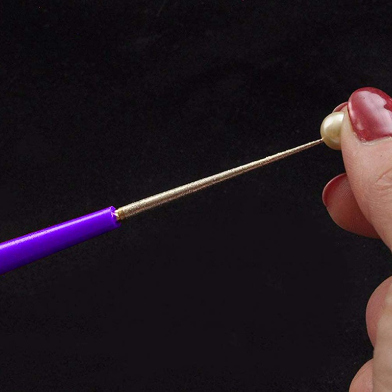 Bộ doa hạt 5PCS Bộ kim cương có đầu nhọn hạt doa hạt cườm Công cụ mở rộng lỗ cho hạt gỗ kim loại nhựa thủy tinh