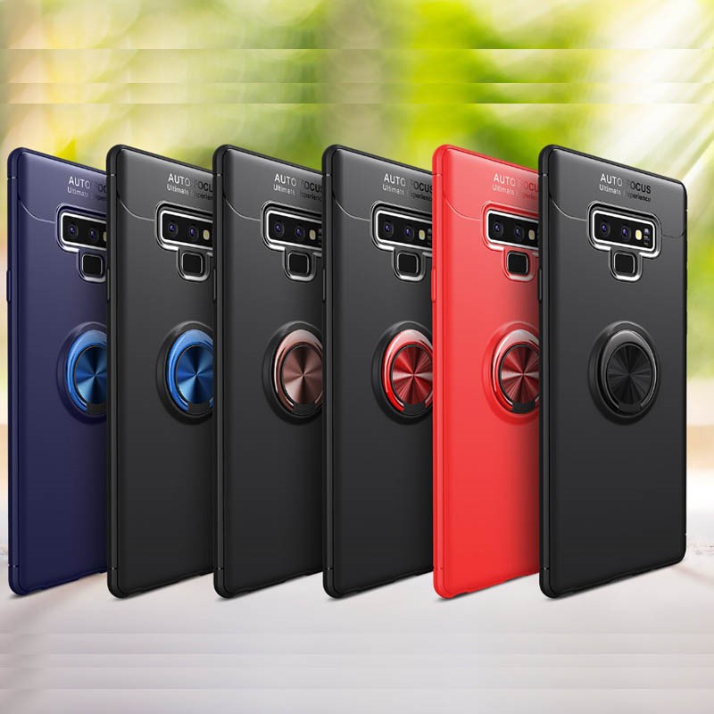 Ốp điện thoại có vòng nhẫn nam châm giá đỡ cho Topewon For Samsung Galaxy Note 9 10 Plus 20 Ultra