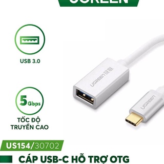 Cáp otg usb type c to usb 3.0 ugreen 30702