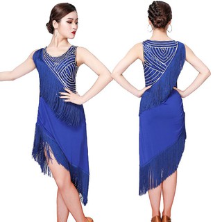 Đầm Khiêu Vũ Đính Kim Sa Lấp Lánh