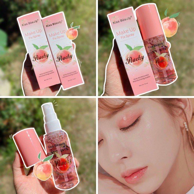 Xịt Khoáng ĐÀO PEACH KISSBEAUTY Nội Địa Chính Hãng | BigBuy360 - bigbuy360.vn