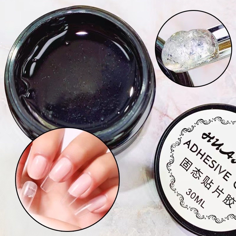 Gel định hình,gel đa năng dán móng, úp móng gel khô Huaxi 30g  và 10g
