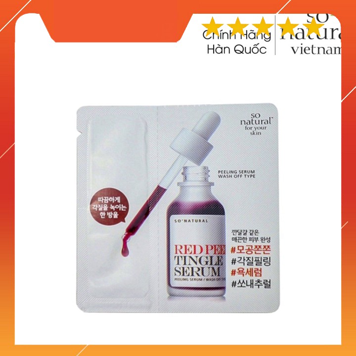 [Sample] Red Peel Tingle Serum  (2,5ml/gói) l Nhập Khẩu Chính Hãng Hàn Quốc | BigBuy360 - bigbuy360.vn