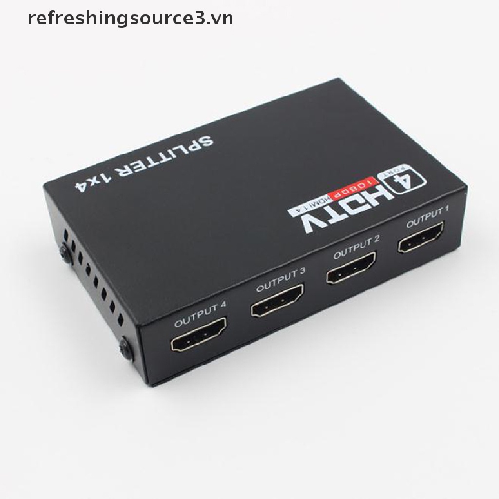 Bộ chia 1 cổng HD HDMI 4 cổng V1.4 3D 1080p 1 vào 4 đầu ra