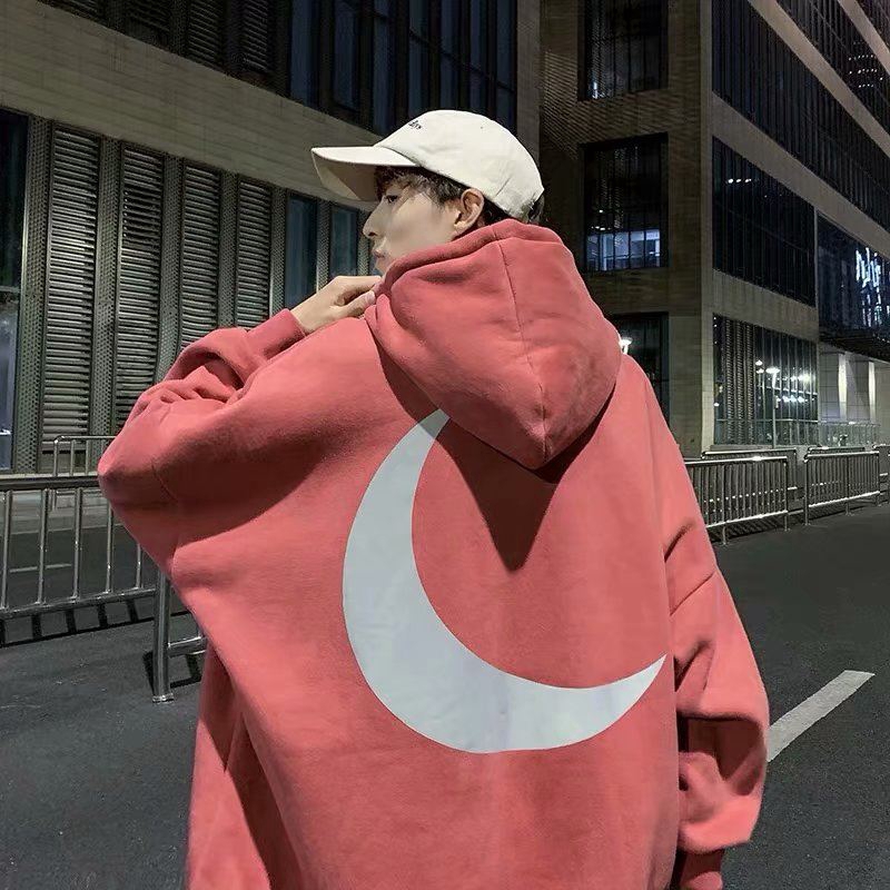 Áo Hoodie In Hình Mặt Trăng Dạ Quang Phong Cách Hàn Quốc Cho Các Cặp Đôi | BigBuy360 - bigbuy360.vn