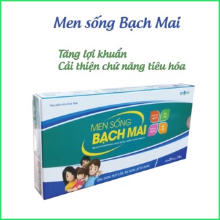 Men sống Bạch Mai tăng lợi khuẩn cải thiện tiêu hoá ( hàng chĩnh hãng )