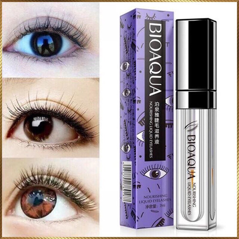 Serum dưỡng mi dài và dày Nourishing Liquid Eyelashes Bioaqua hàng nội địa Trung