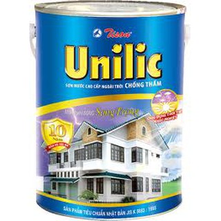  Tison - Sơn Unilic ngoài trời - Lon 1 Lit - bền đẹp đa màu sắc chính hãng bảo vệ 10 năm. 