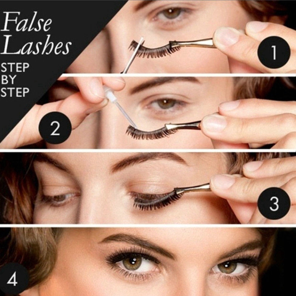 [Hàng mới về] Set 5 cặp lông mi giả tự nhiên 3D dành cho làm đẹp