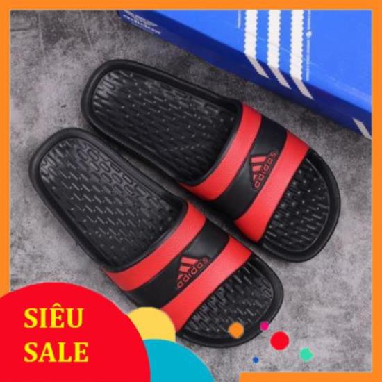 Dép Đúc Adidas thể thao đỏ đen