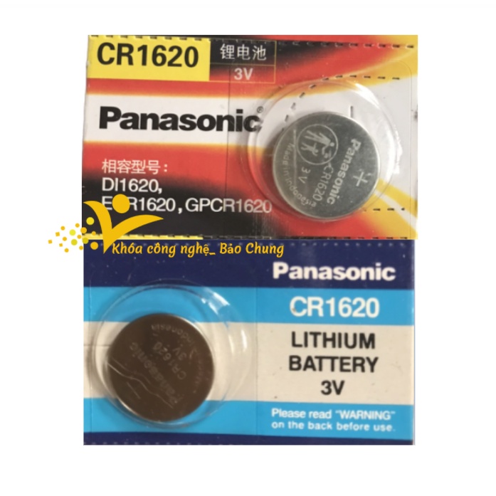 Pin cúc áo cr1620 lắp cho điều khiển, máy tính, đồng hồ...
