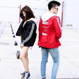 Áo Khoác Dù 2 Lớp Phối Nón Hàn Quốc