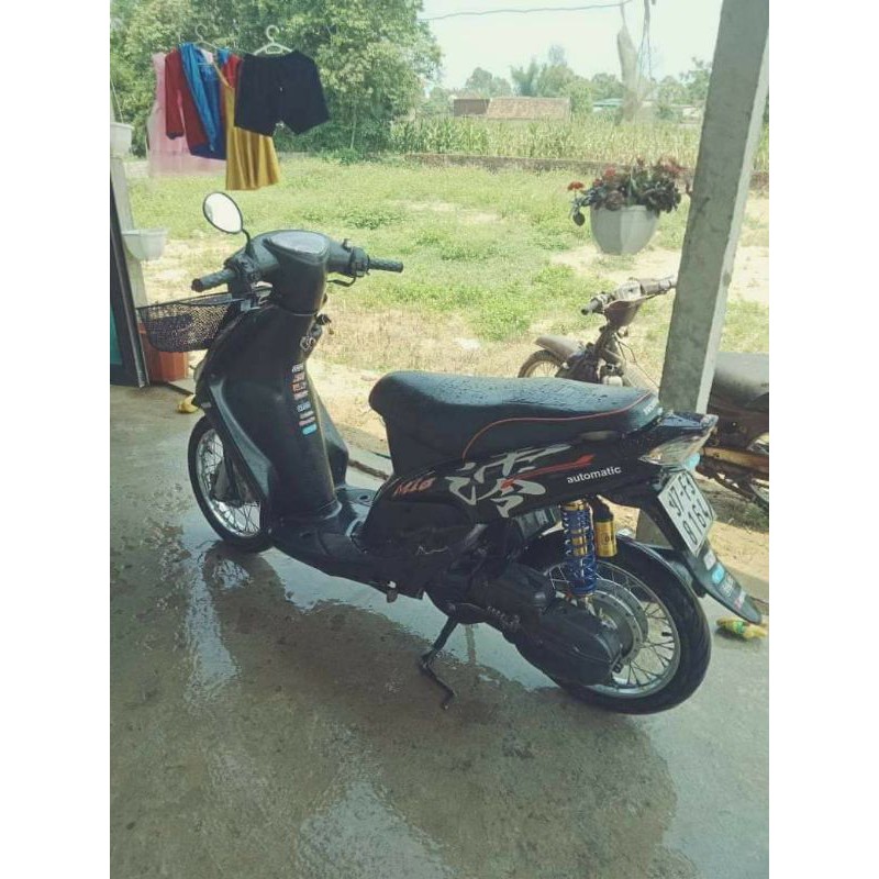 Tem Rời Mio Đời Đầu Dán Xe Đen - Tem 3 Lớp Chất Lượng - Tặng Kèm Nhiều Logo