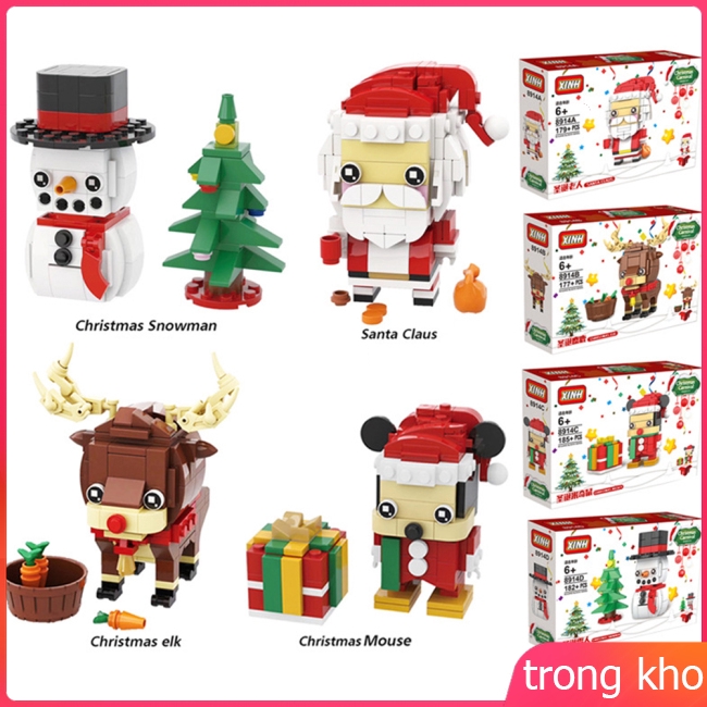 Đồ Chơi Xếp Hình Chủ Đề Giáng Sinh
