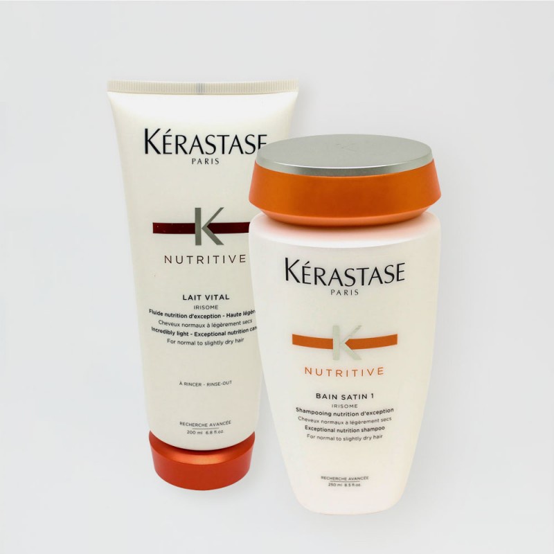 Dầu gội xả dành cho tóc khô Kerastase Nutritive 250ml/200ml
