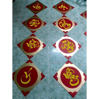Câu đối trang trí tết
