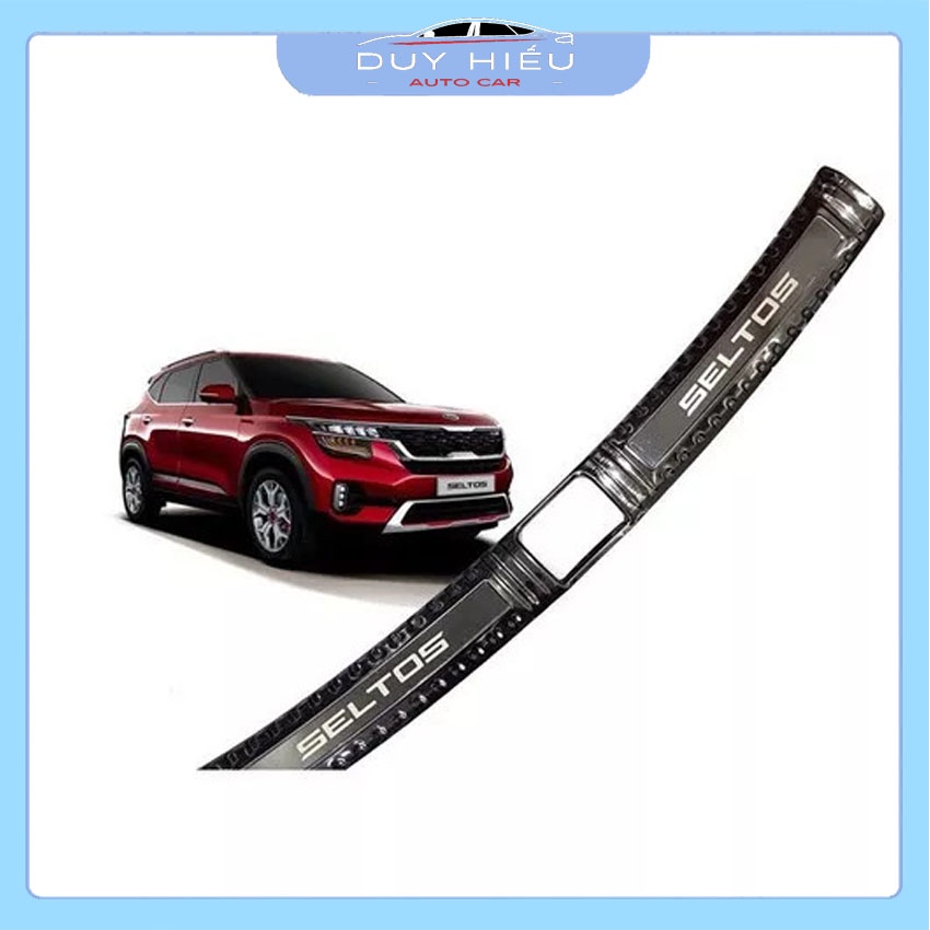 Bộ ốp chống trầy bậc cốp trong Titan dành cho xe Kia Seltos 2020