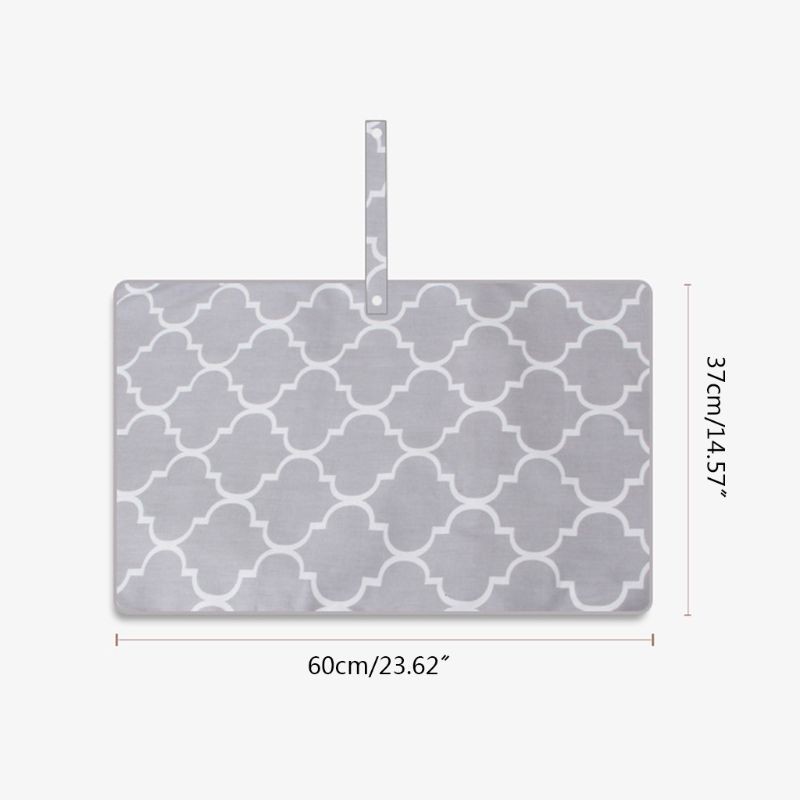 Thảm Lót Thay Tã Cho Bé Chống Thấm Nước Có Thể Gấp Gọn Tiện Lợi