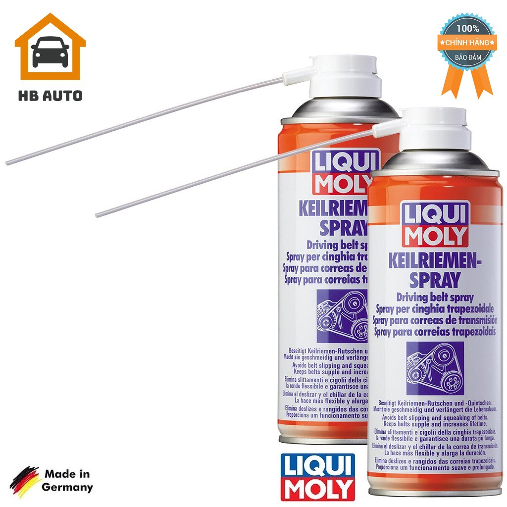 Chai Xịt Bảo Dưỡng Dây CUROA V-Belt Pray Liqui Moly 4085 400ml