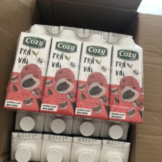 Trà Cozy Vải 225ml Combo 4 hộp