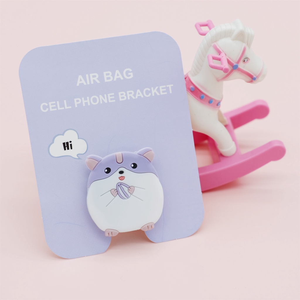 pop socket Miếng dán đỡ điện thoại hình thú siêu dễ thương | BigBuy360 - bigbuy360.vn