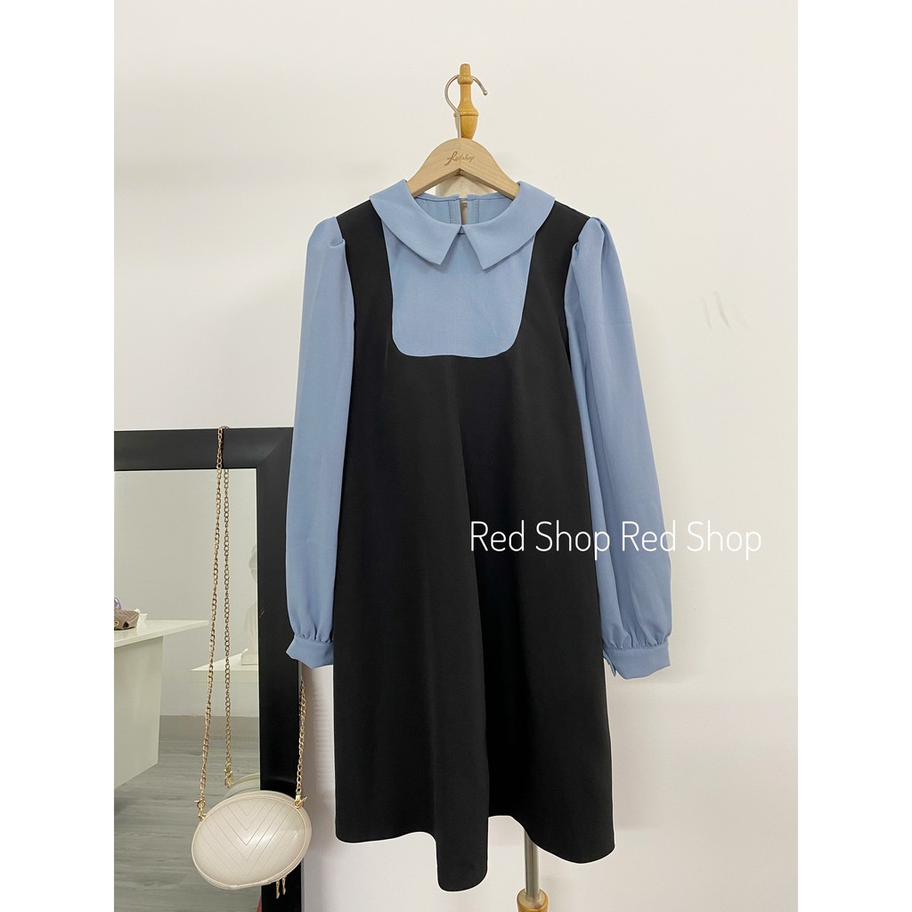 Đầm dáng suông cổ sơ mi HANY28107 Redshop Official Store