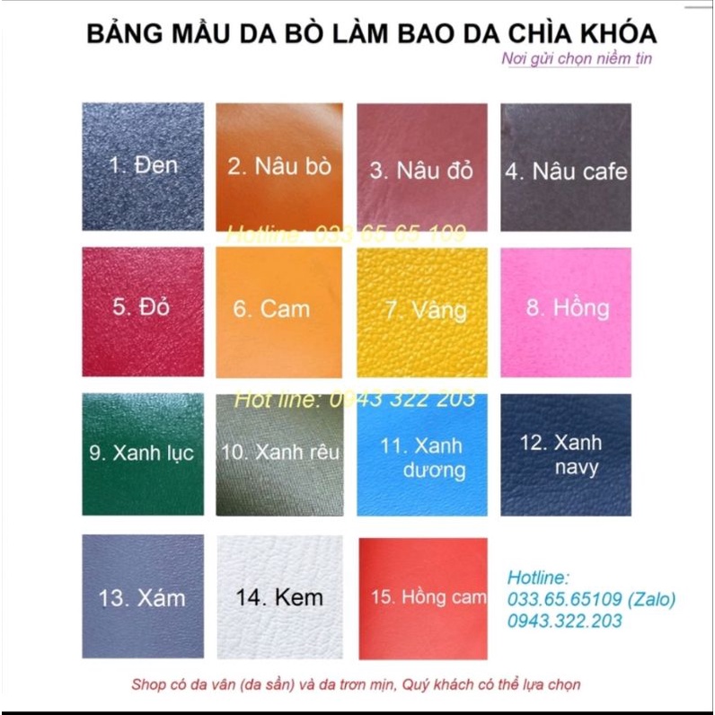 Bao da chìa khóa xe điện vinfast theon,vento bằng da bò,tặng kèm móc