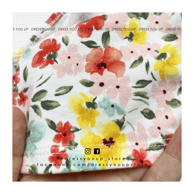 Áo yếm hoa cột dây F21