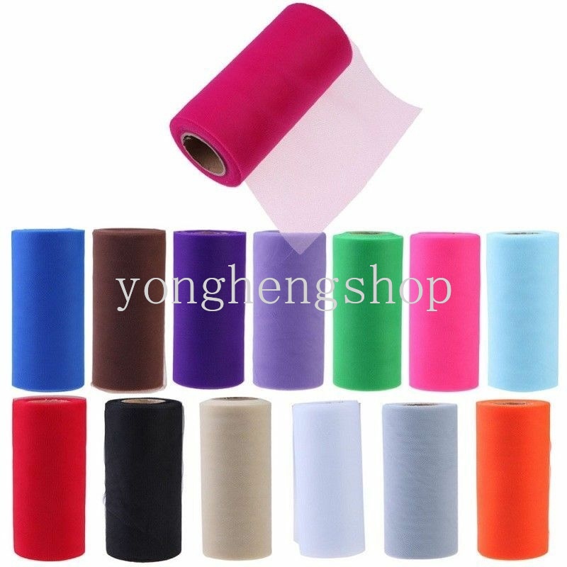Cuộn Vải Tuyn 25 Yard Làm Váy Búp Bê
